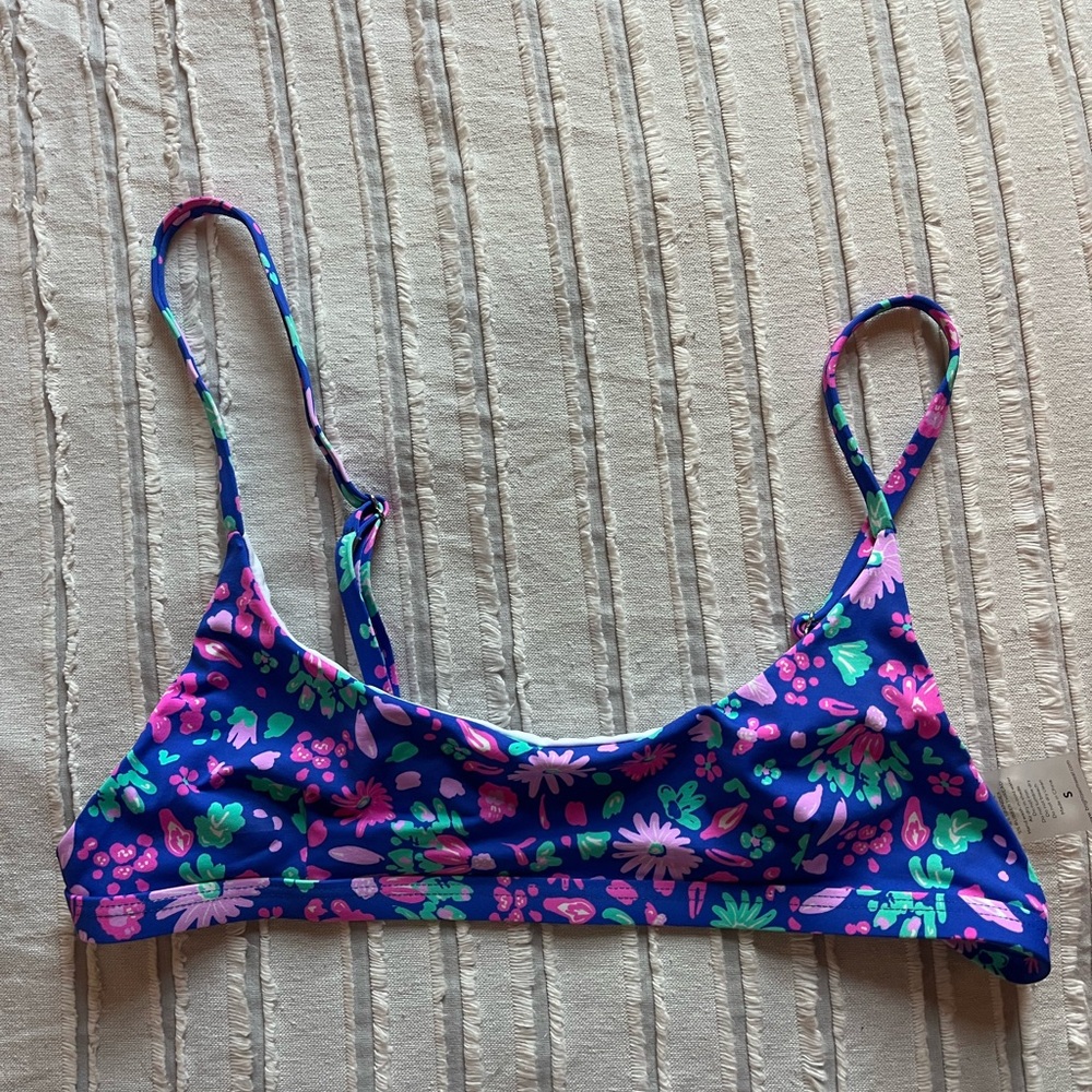 Bright Swim Floral Bikini Top